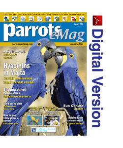 Parrots magazine eMag 204 January 2015