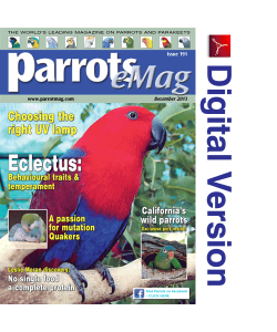 Parrots magazine eMag 191